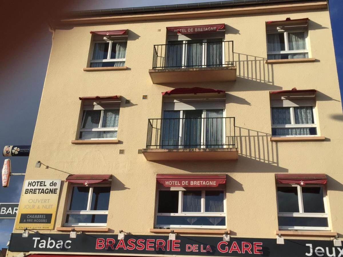 Hotel De Bretagne Fougères Екстериор снимка
